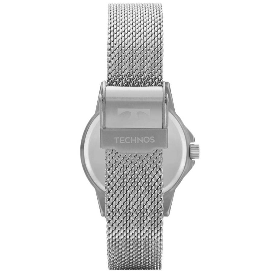 Relógio Technos Feminino Ref: 2035mvd/1k Elegance Prateado Prata 3