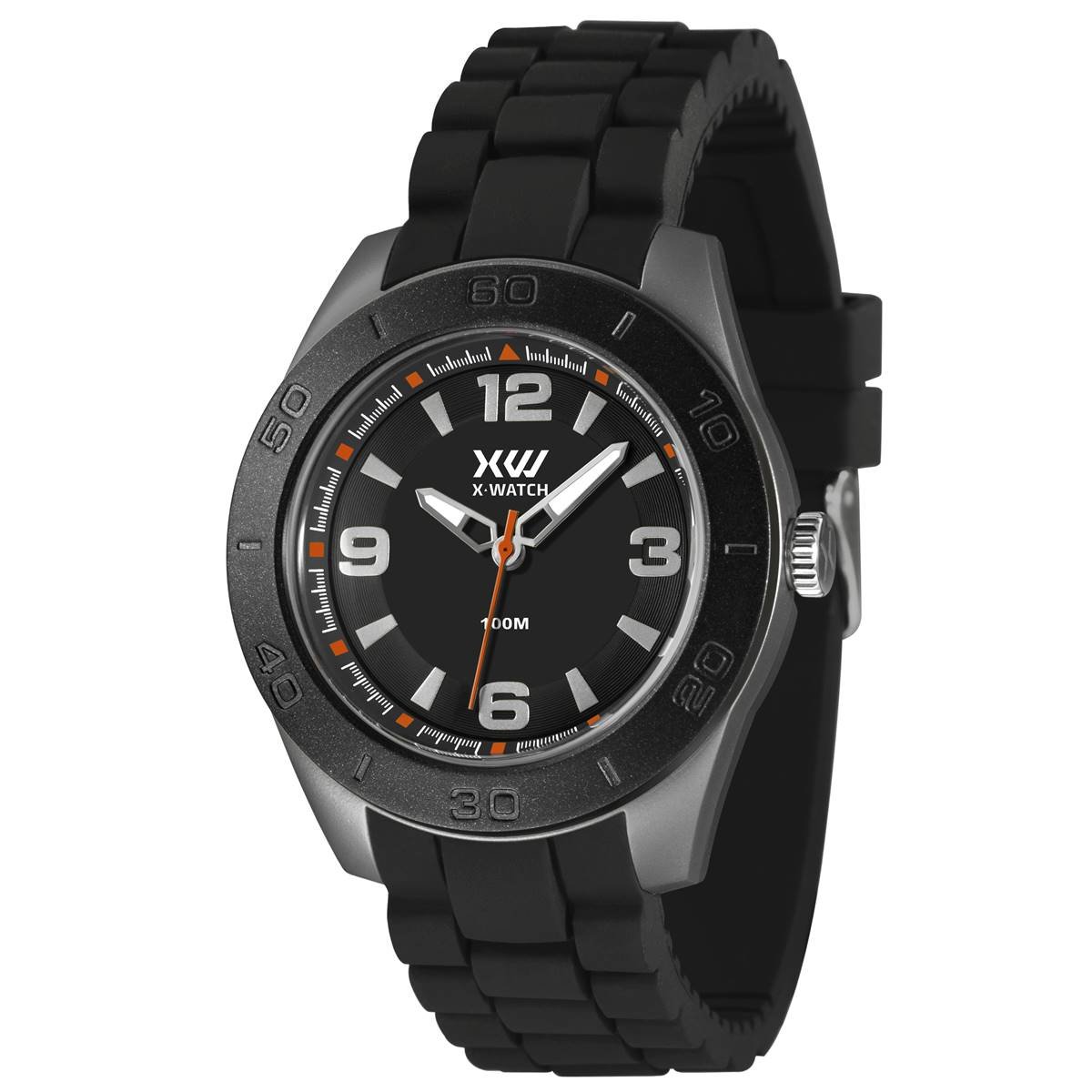 Relógio X-Watch Masculino Ref: Xmpp0038 P2px Esportivo Analógico Preto 1
