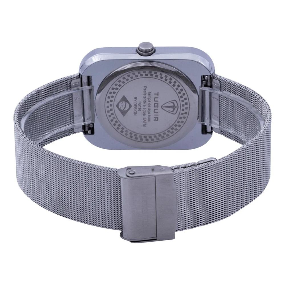 Relógio Tuguir Feminino Ref: Tg110 Tg30032 Digital LED Prateado Prata 2