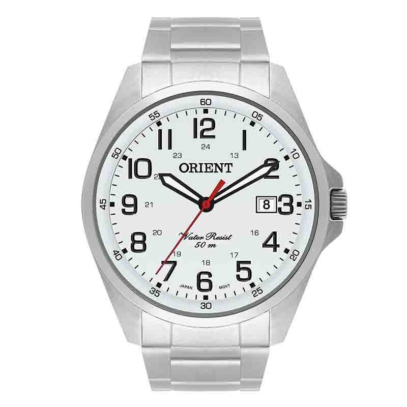 Relógio Orient Masculino Ref: Mbss1171 S2sx Casual Prata 1