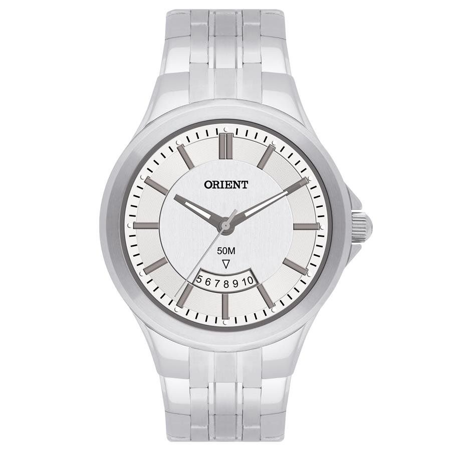 Relógio Orient Masculino Ref: Mbss1118a S1sx Clássico Prateado Prata 1