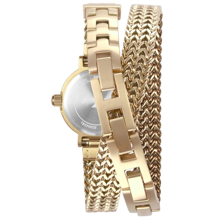 Relógio Technos Feminino Ref: 5y20ip/4p Mini Dourado Dourado 3