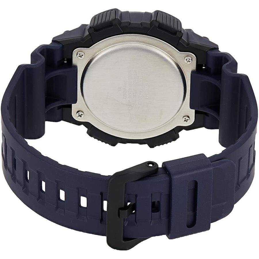 Relógio Casio Masculino Ref: W-735h-2avdf Alarme Vibratório Azul 2