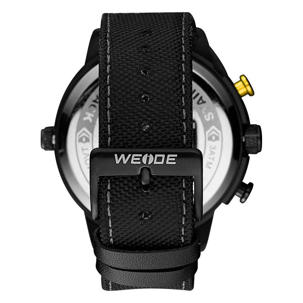 Relógio Weide Masculino Ref: Wh6405b A10612 Anadigi Oversized Black Preto 3