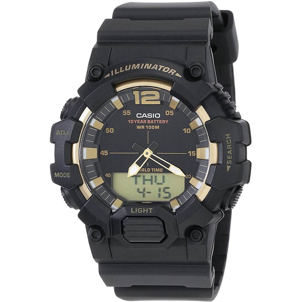 Relógio Casio Masculino Ref: Hdc-700-9avdf Anadigi World Time Preto 1