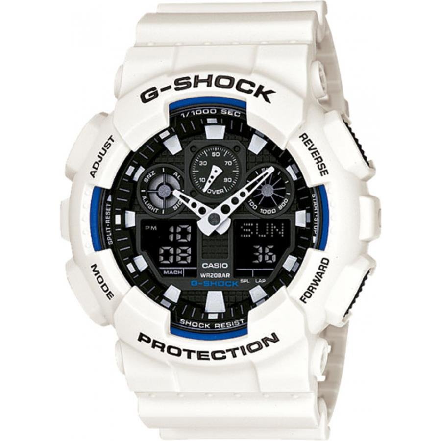 Relógio Casio Masculino Ref: Ga-100b-7adr G-Shock Anadigi