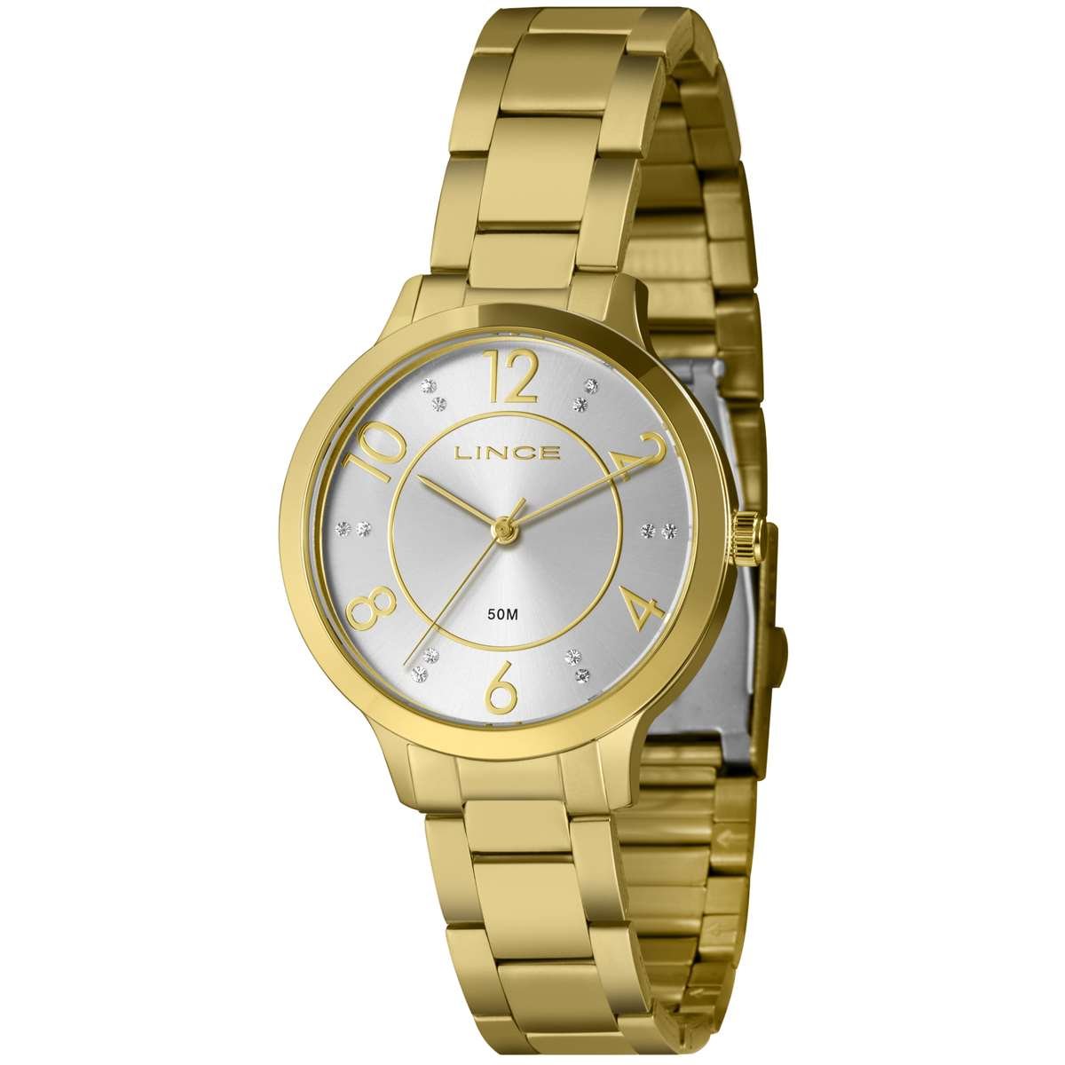 Relógio Lince Feminino Ref: Lrg4738l38 S2kx Casual Dourado Dourado 1