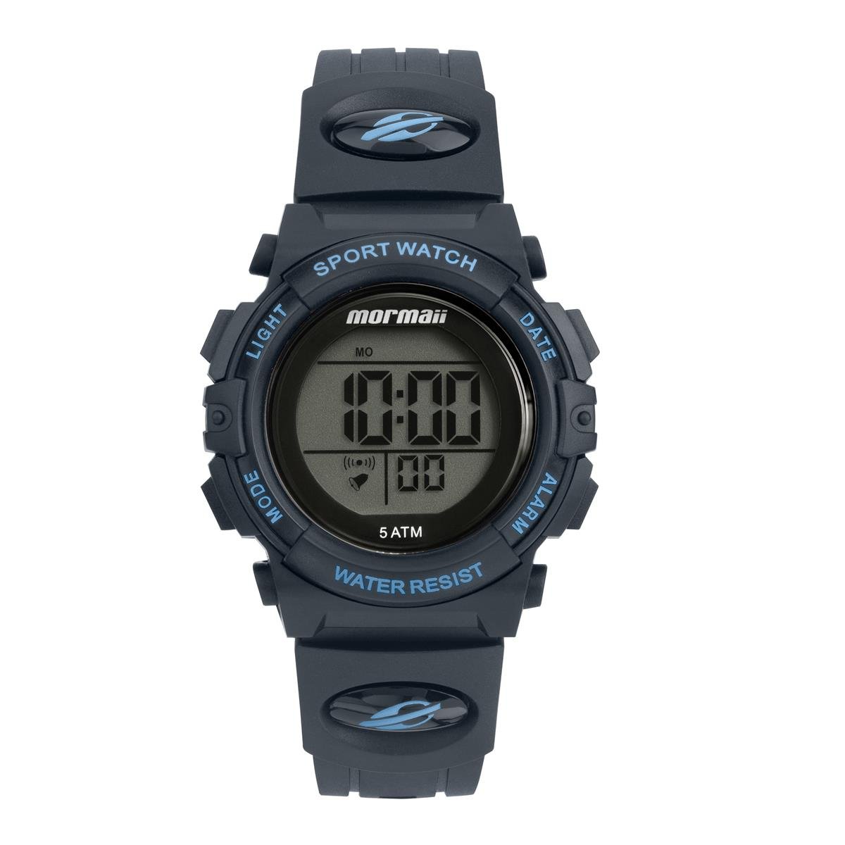 Relógio Mormaii Masculino Ref: Mo03121aa/8a Infantil Azul Digital