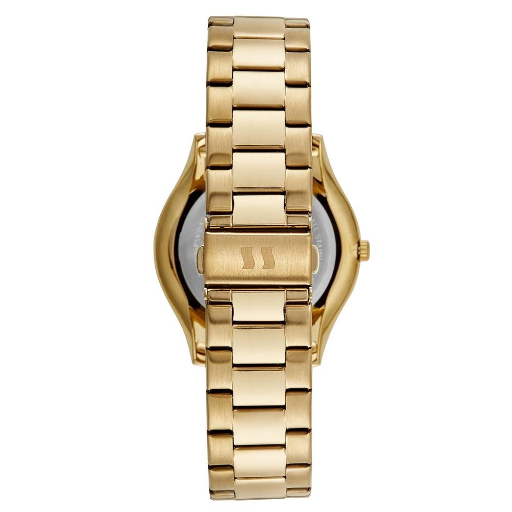 Relógio Seculus Masculino Ref: 77182gpsvda2 Slim Dourado Dourado 3