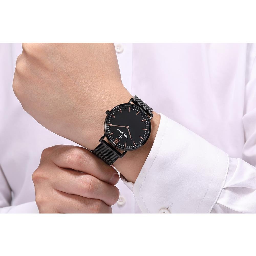 Relógio Phillip London Masculino Ref: Pl80369113m Pr N Casual Black Preto 3