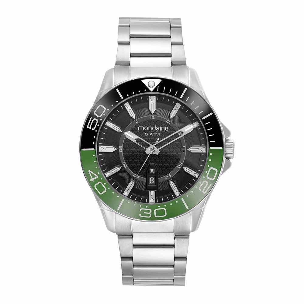 Relogio Mondaine Masculino Ref: 32618g0mvne2 Esportivo Prateado Prata 1