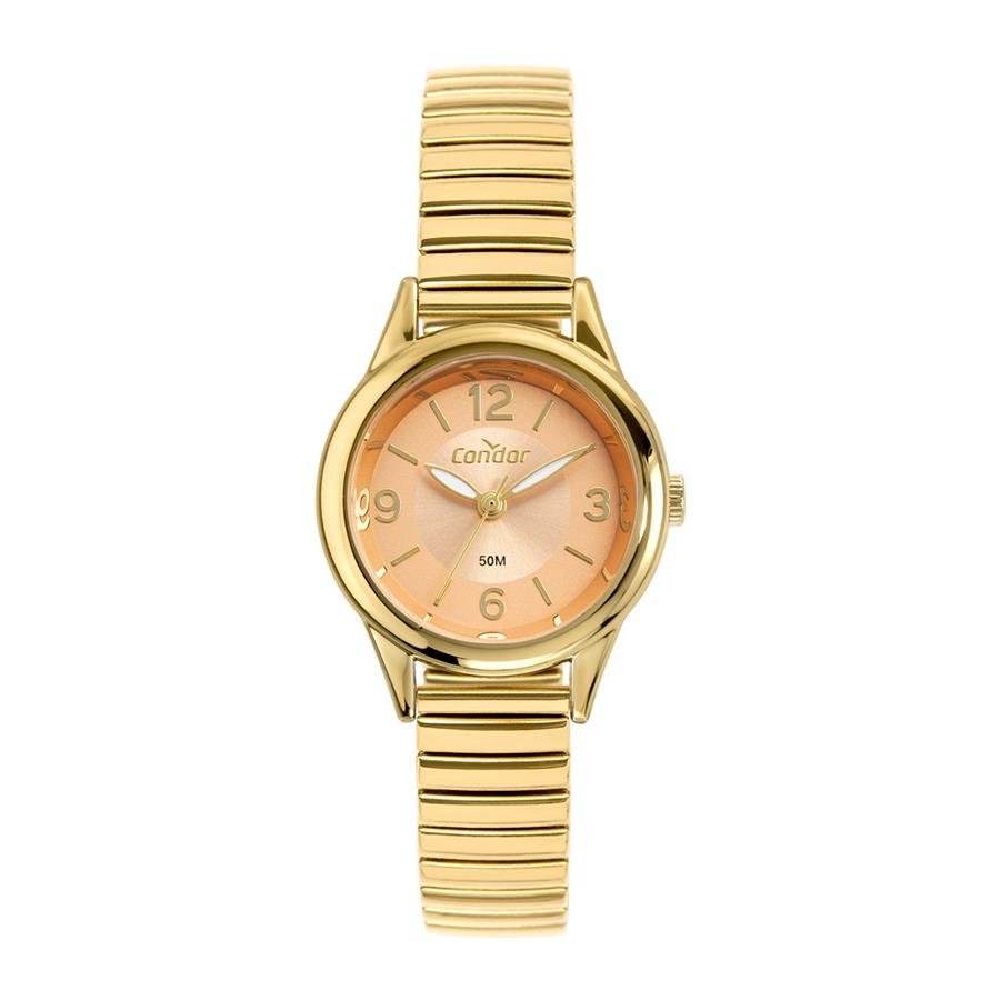 Relógio Condor Feminino Ref: Copc21jnd/4l Mola Dourado Dourado 1