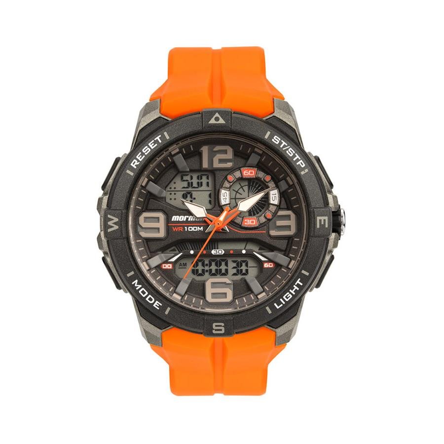 Relógio Mormaii Masculino Ref: Mo18766a/8l Esportivo Anadigi