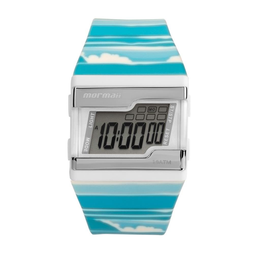 Relógio Mormaii Feminino Ref: Fzna/t8a Troca Pulseira Retangular Multicores 2