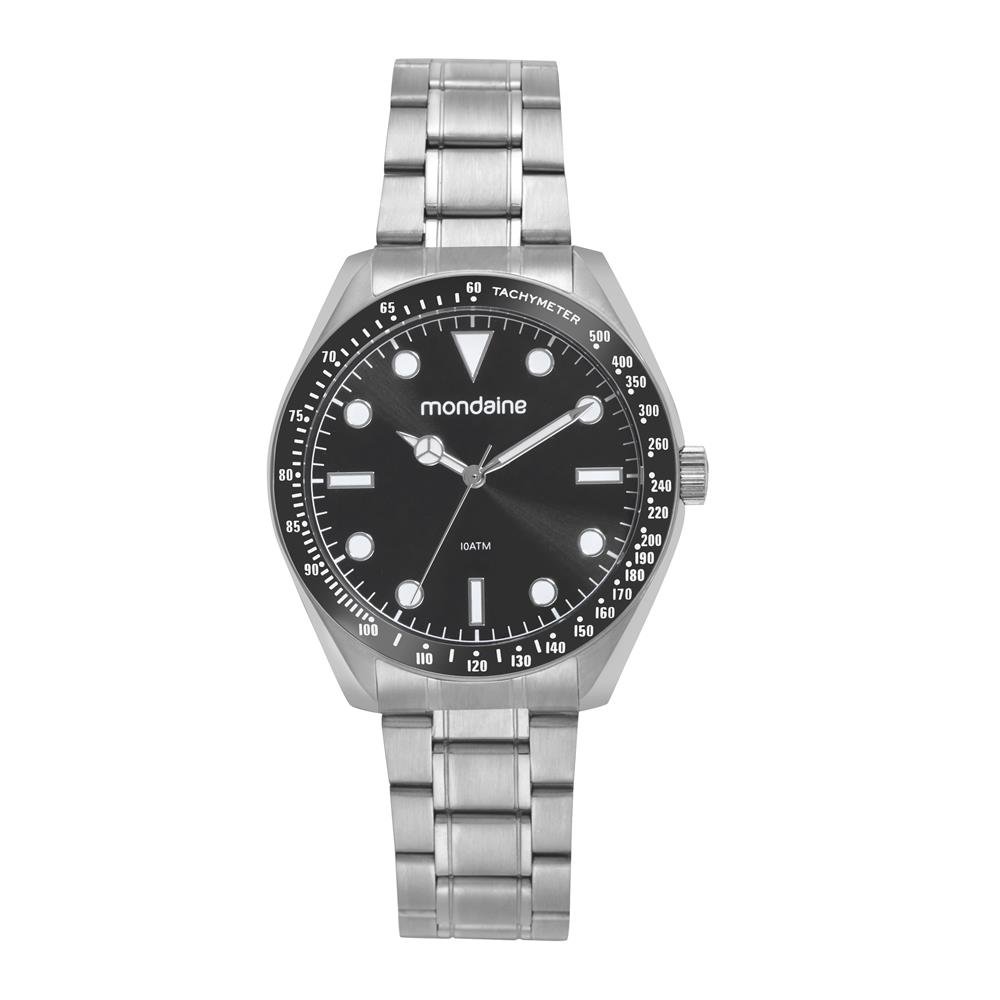 Relogio Mondaine Masculino Ref: 32735g0mvna1 Casual Aço Prateado Prata 1