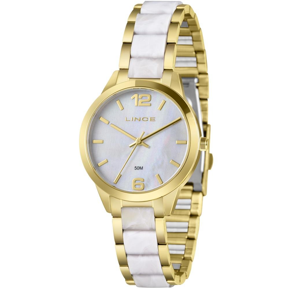 Relógio Lince Feminino Ref: Lrt4801l36 B2kb Fashion Bicolor Multicores 1