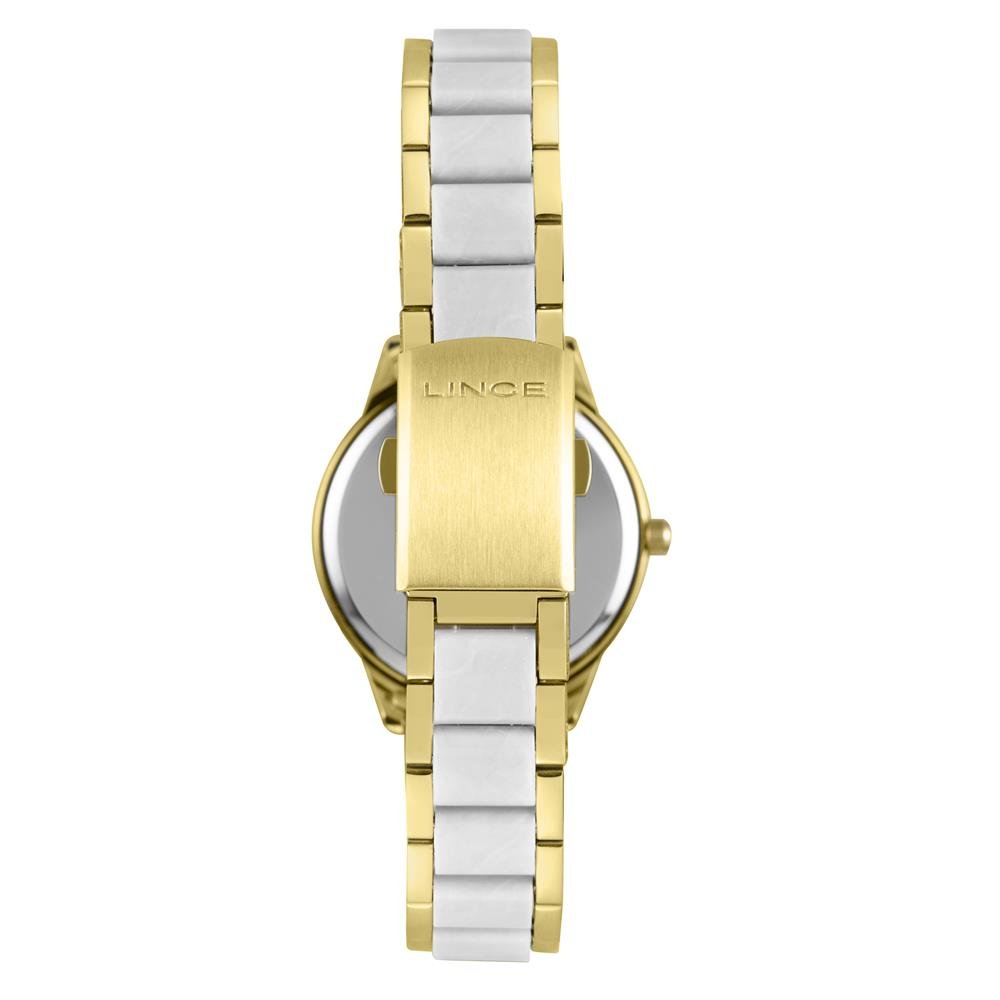 Relógio Lince Feminino Ref: Lrt4801l36 B2kb Fashion Bicolor Multicores 3