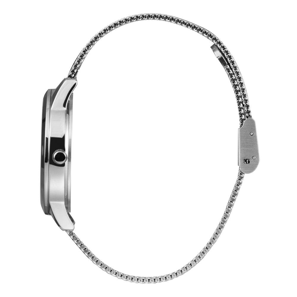 Relógio Lince Feminino Ref: Lrm4809l36 S1sx Caveira Mesh Prateado Prata 2