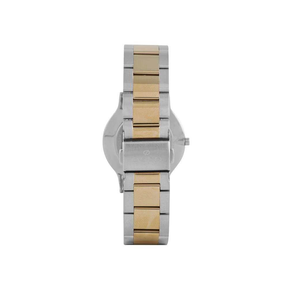 Relógio Oslo Feminino Ref: Oftsss9t0066 B2sk Slim Bicolor Dourado 3