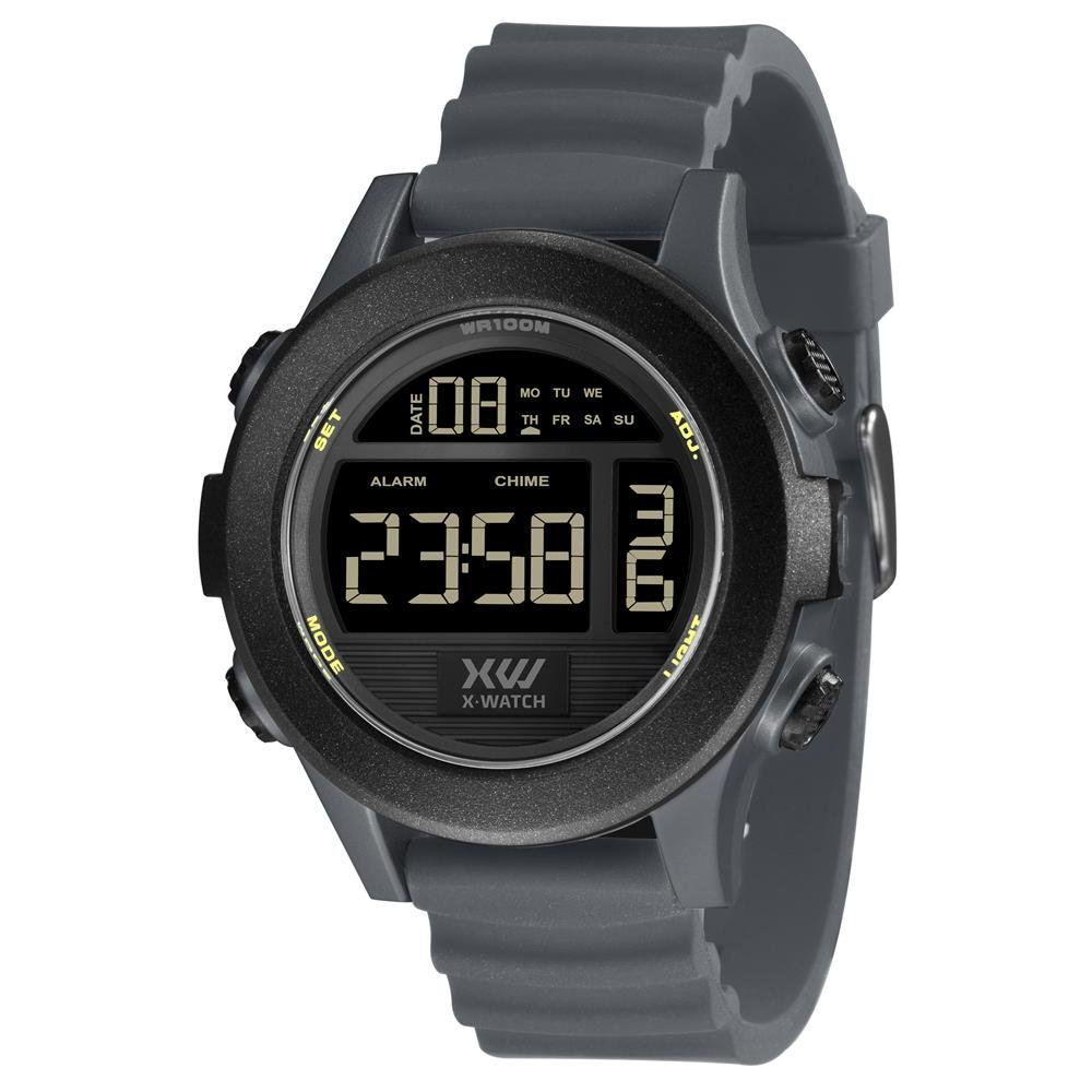 Relógio X-Watch Masculino Ref: Xmppd725 Pxdx Esportivo Digital Azul