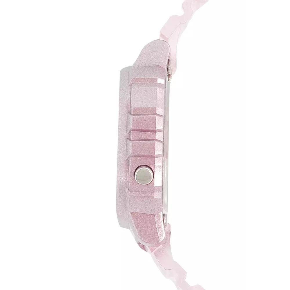 Relógio Casio Feminino Ref: La-20whs-4adf Infantil Digital Rosa Translúcido Rosa 2