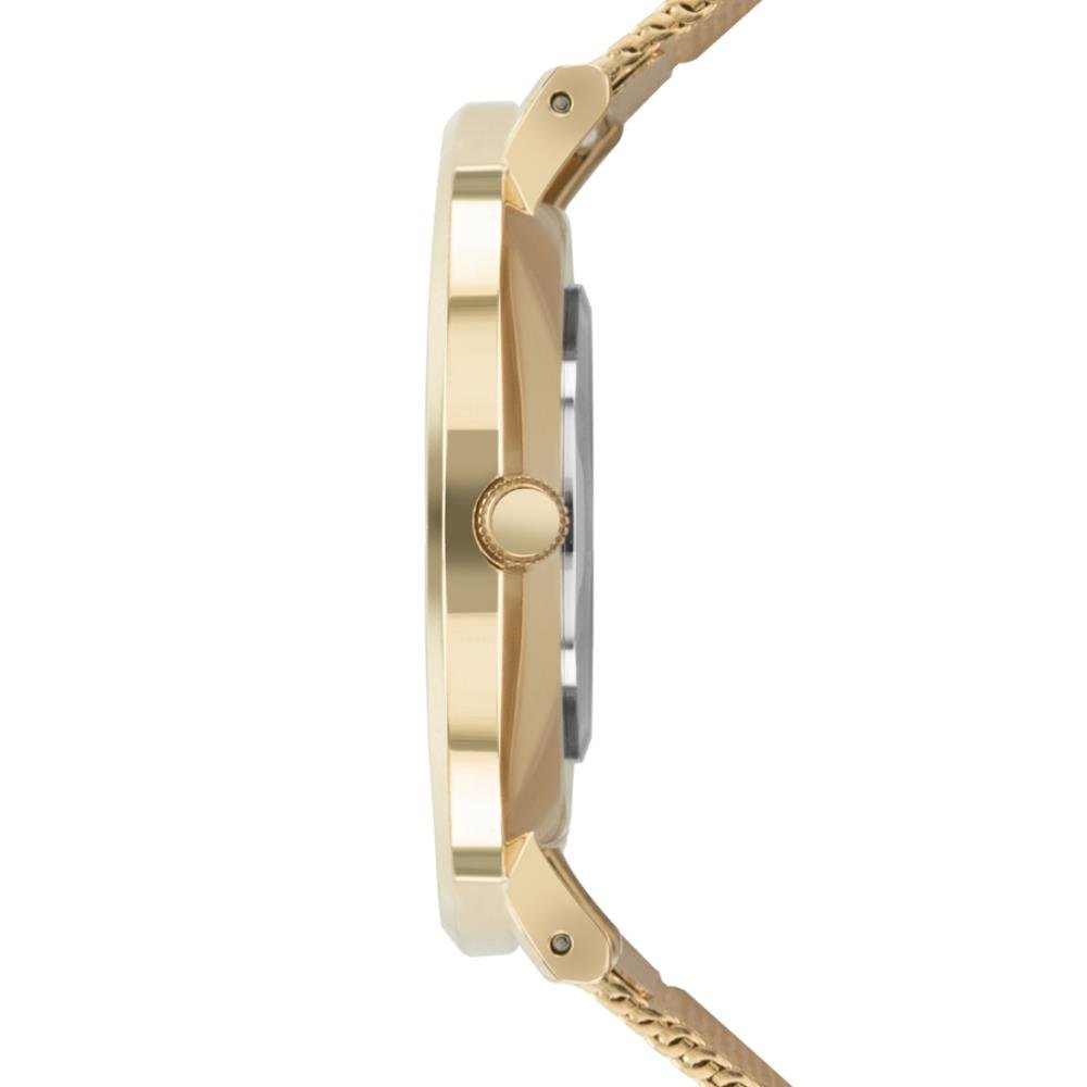 Relógio Technos Masculino Ref: 2025ltz/1c Slim Mesh Dourado Dourado 3