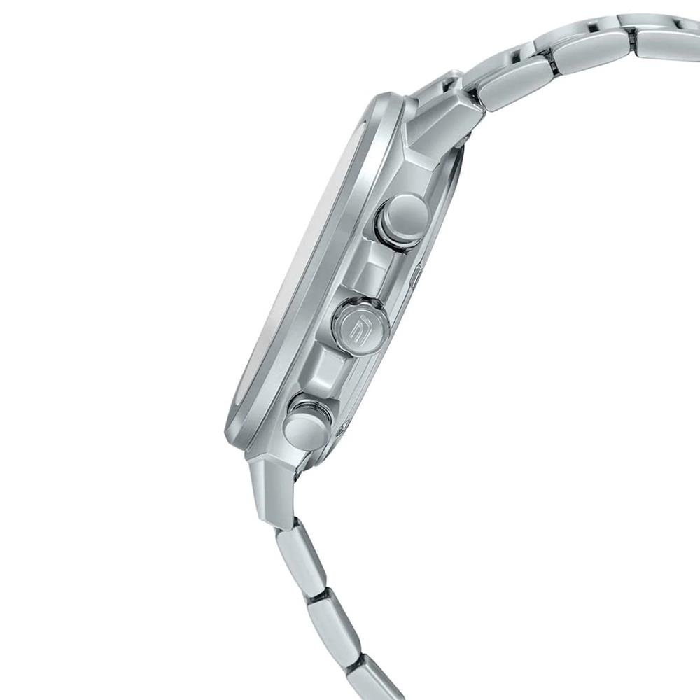 Relógio Casio Masculino Ref: Efv-600d-3cvudf Edifice Cronógrafo Prateado Prata 3