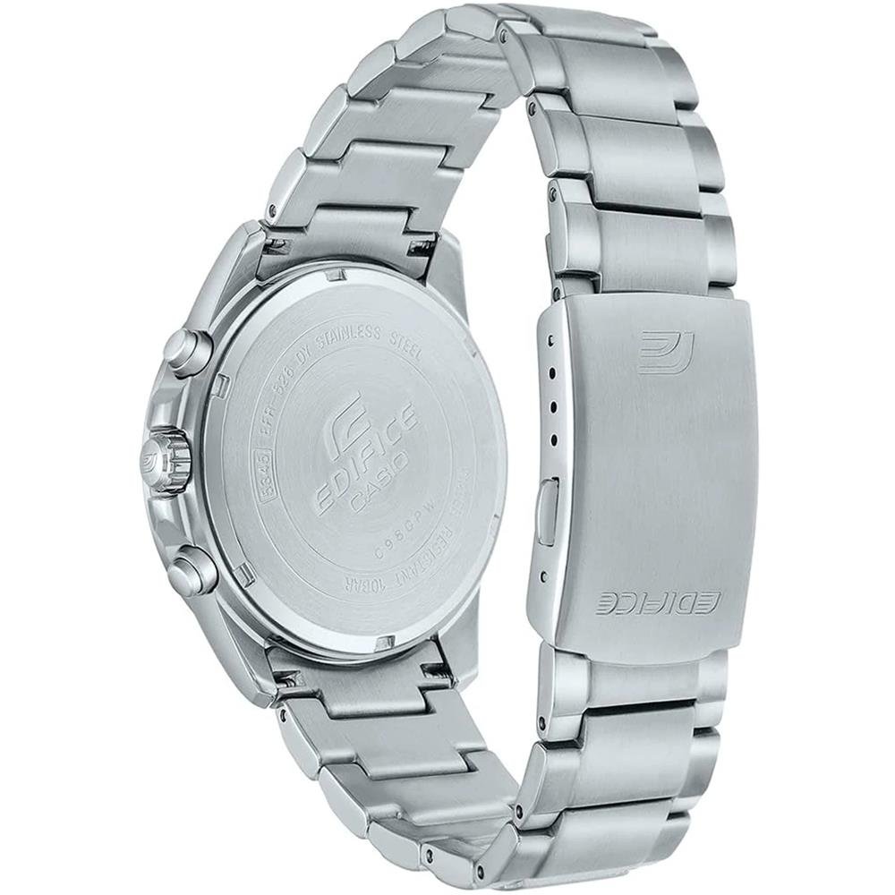Relógio Casio Masculino Ref: Efr-526d-5cvudf Edifice Cronógrafo Prateado Prata 2