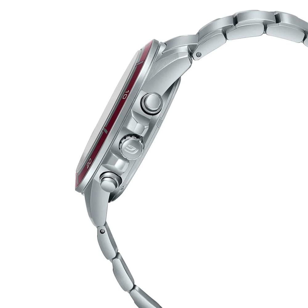 Relógio Casio Masculino Ref: Efr-526d-5cvudf Edifice Cronógrafo Prateado Prata 4