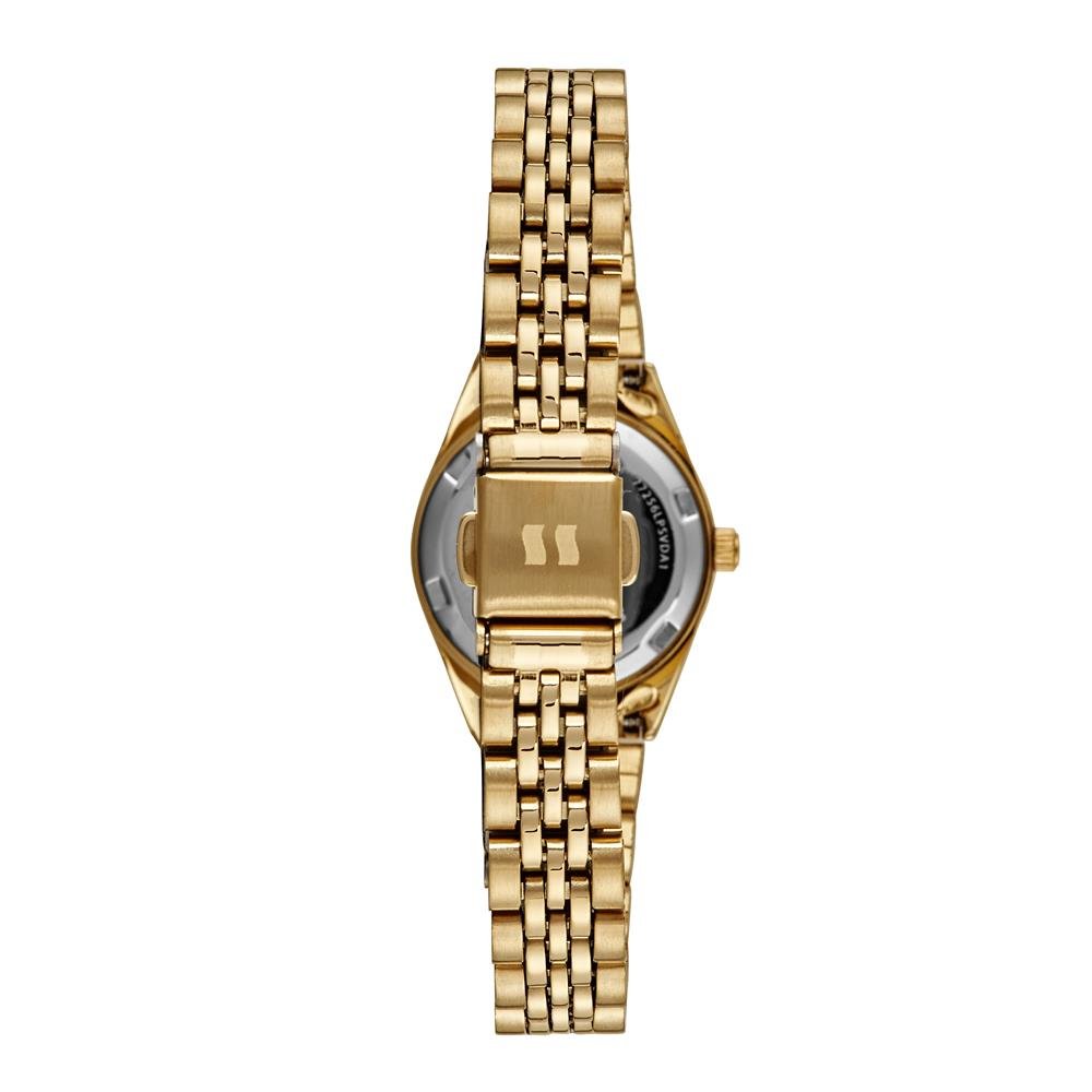 Relógio Seculus Feminino Ref: 77256lpsvda1 Clássico Aço Dourado Dourado 2
