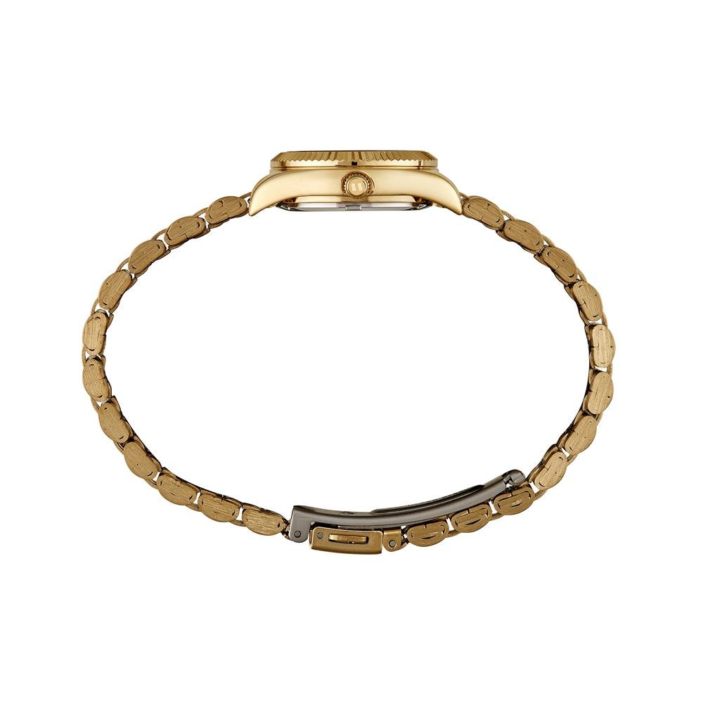 Relógio Seculus Feminino Ref: 77256lpsvda1 Clássico Aço Dourado Dourado 3