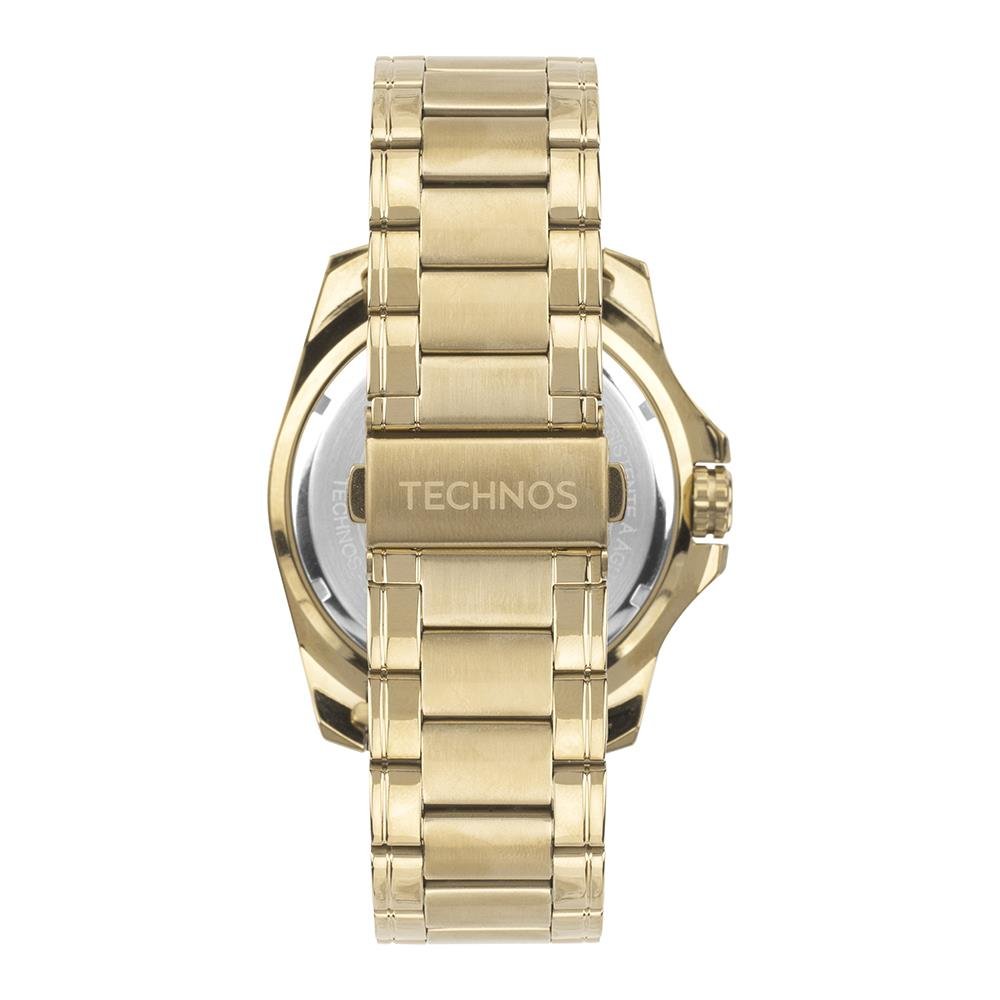 Relógio Technos Masculino Ref: 2117lfo/1p Racer Dourado Dourado 3