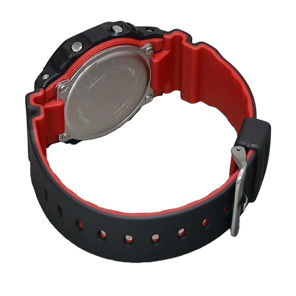 Relógio Casio Masculino Ref: Dw-5600uhr-1dr G-Shock Black/Red Preto 2