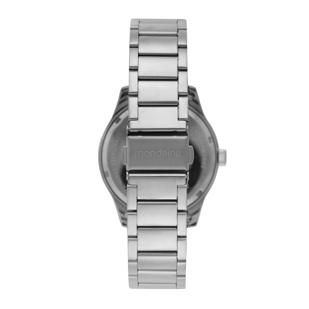 Relogio Mondaine Feminino Ref: 99765l0mvne1 Coração Prateado Prata 2