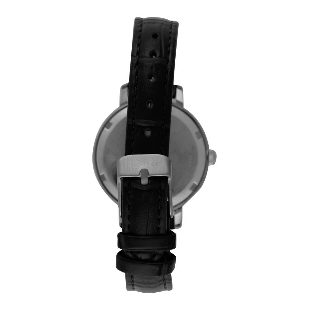 Relogio Mondaine Feminino Ref: 99757l0mvnh2 Casual Prateado Preto 2