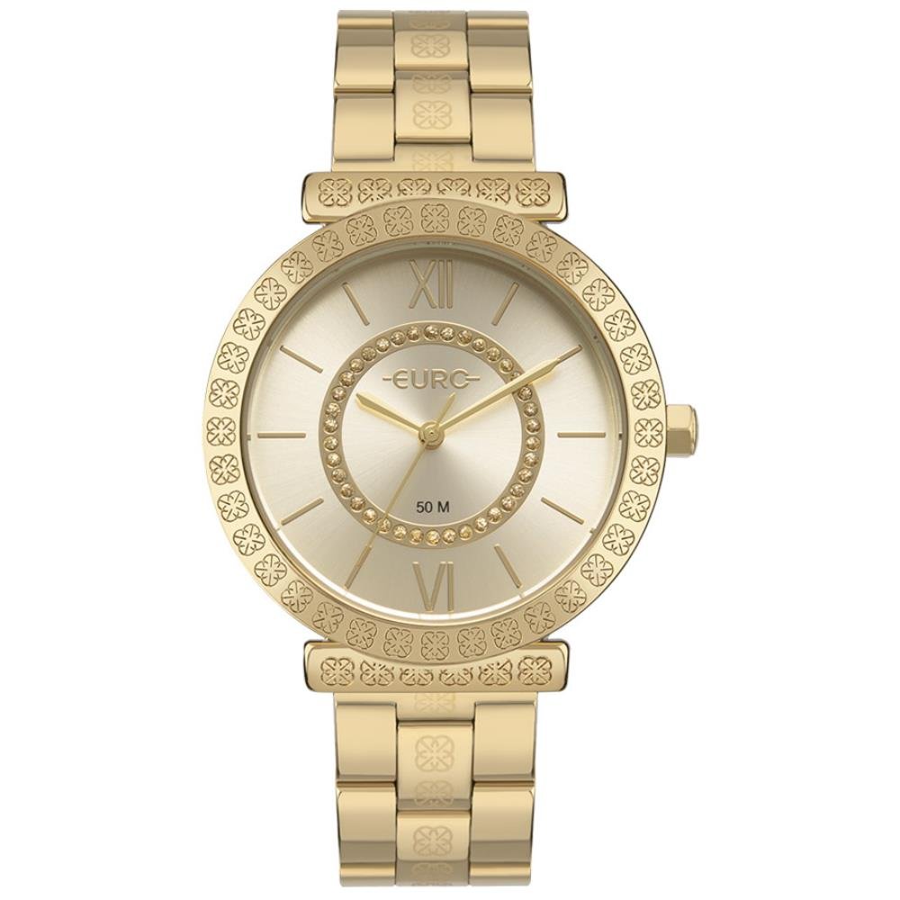 Relógio Euro Feminino Ref: Eu2036yux/4d Fashion Dourado Dourado 1