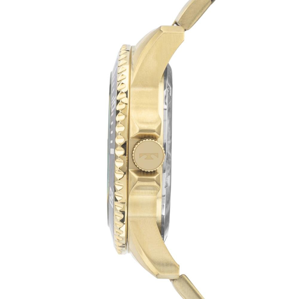 Relógio Technos Masculino Ref: 2415dw/1a Acqua Diver Dourado Dourado 2
