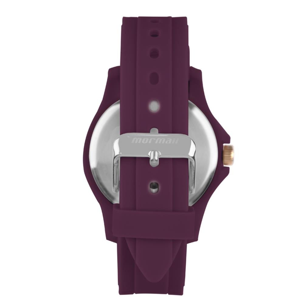 Relógio Mormaii Feminino Ref: Mo2035lu/8n Esportivo Analógico Roxo Roxo 2