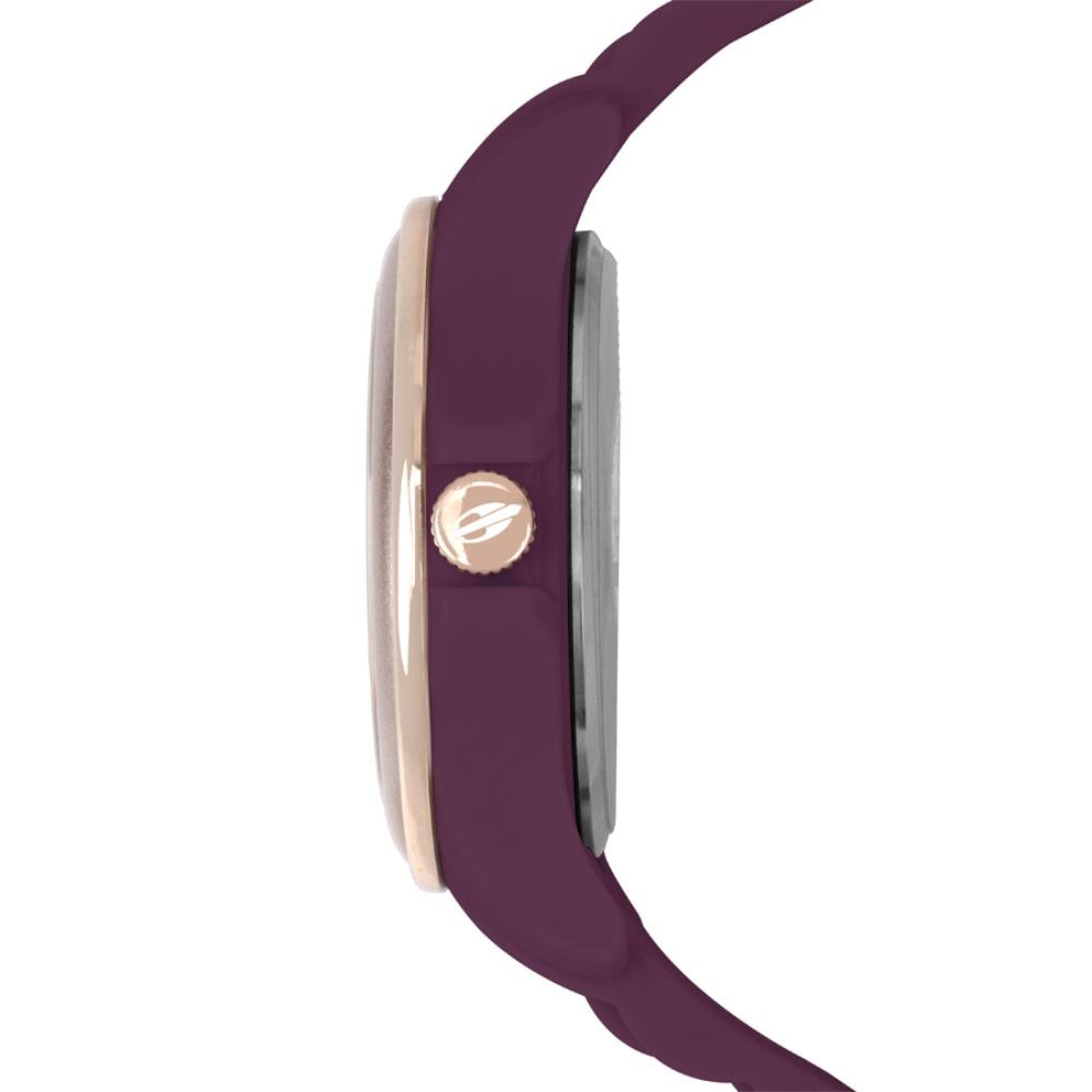 Relógio Mormaii Feminino Ref: Mo2035lu/8n Esportivo Analógico Roxo Roxo 3