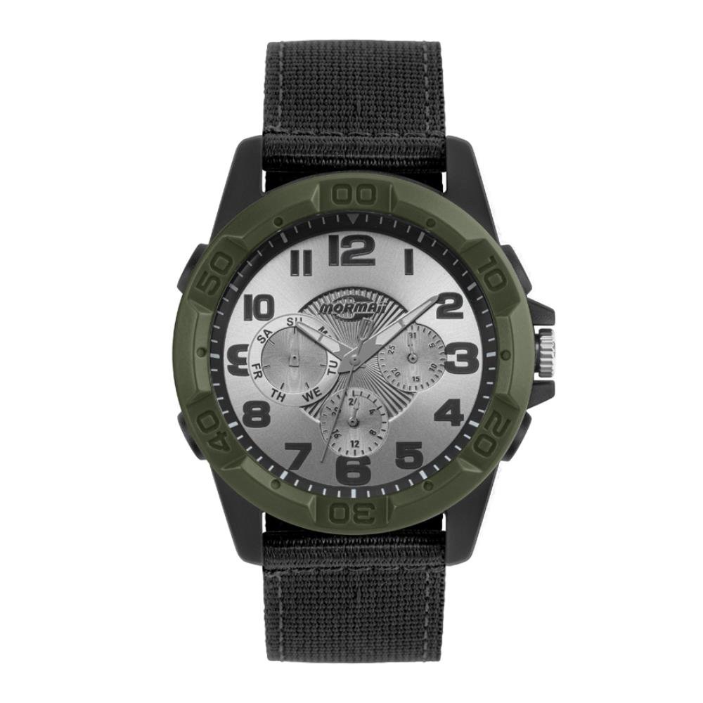 Relógio Mormaii Masculino Ref: Mo6p29aq/8p Multifunção Preto Verde 1