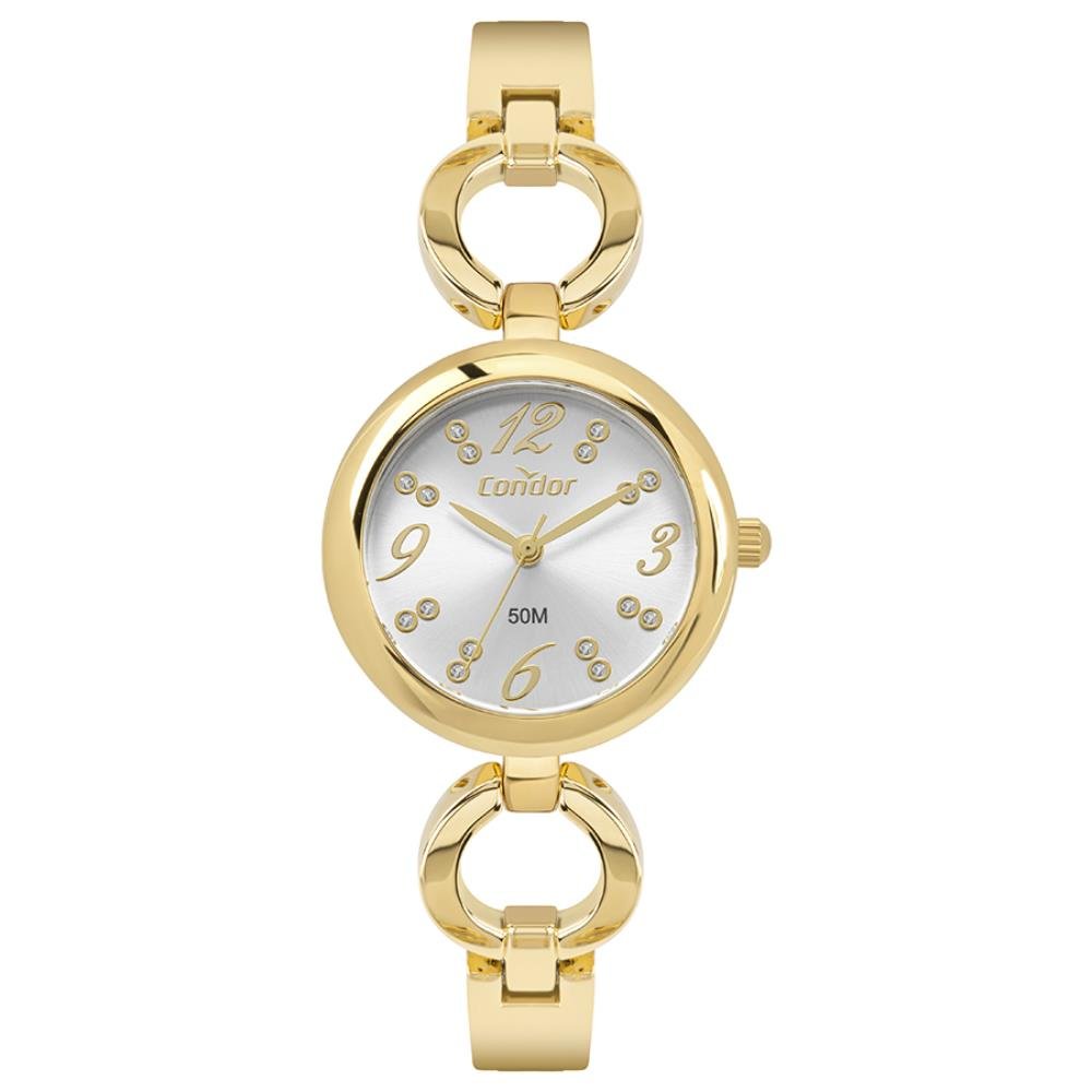 Relógio Condor Feminino Ref: Co2035nkd/5k Bracelete Dourado Dourado 1