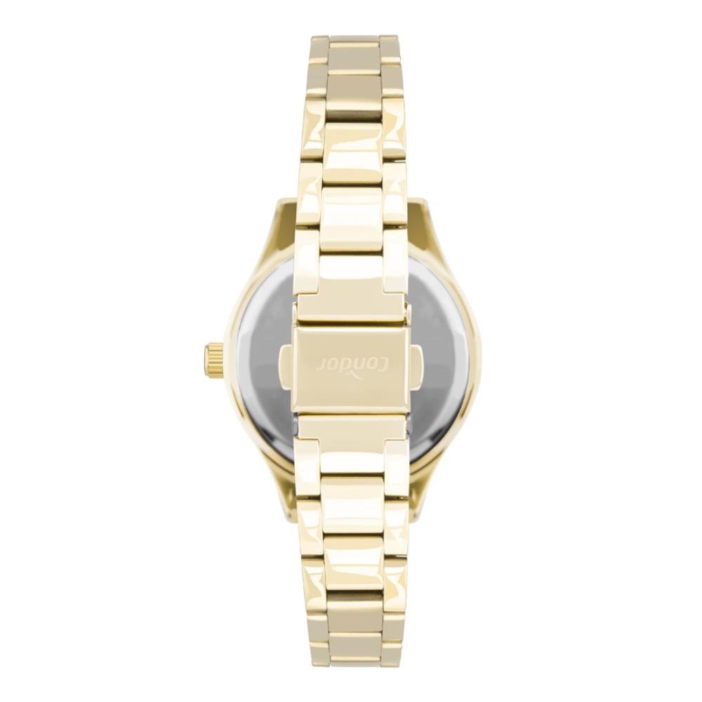 Relógio Condor Feminino Ref: Co2035nic/k4k Dourado + Semijóia Dourado 2