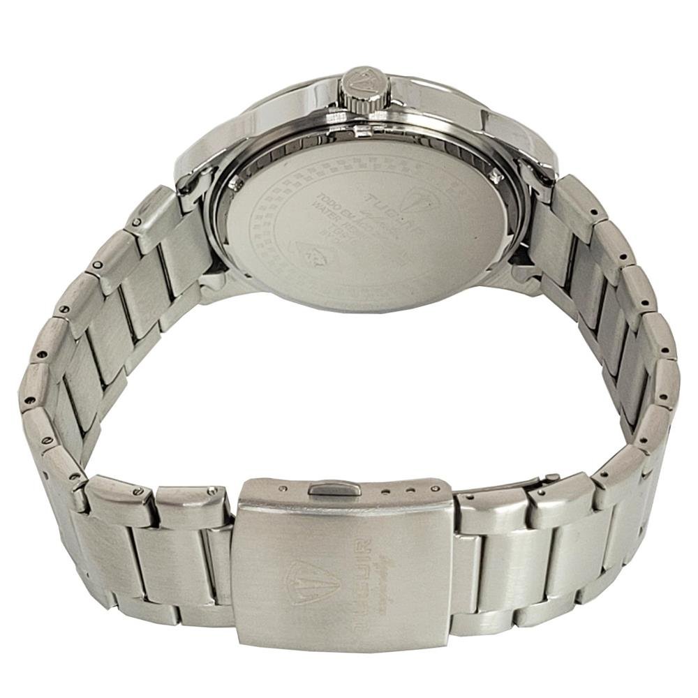 Relógio Tuguir Masculino Ref: Tg9167d Tgi37099 Casual Aço Prateado Prata 3