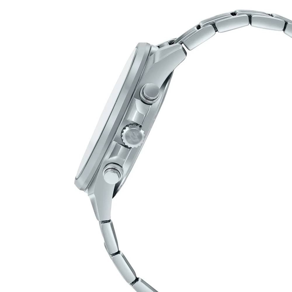 Relógio Casio Masculino Ref: Efv-610d-3cvudf Edifice Cronógrafo Prateado Prata 2