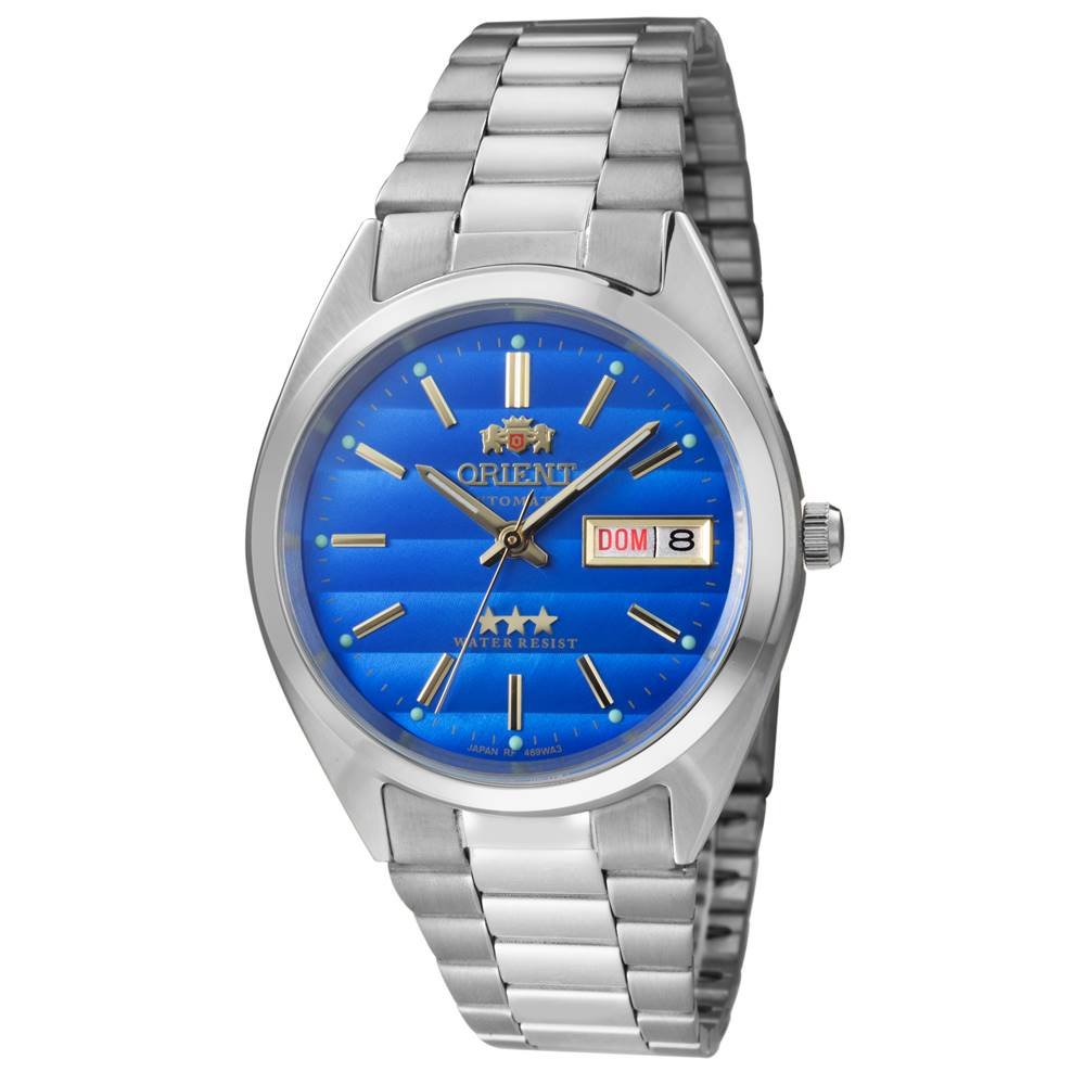 Relógio Orient Masculino Ref: 469wa3nh A1sx Clássico Automático Prateado Prata 1