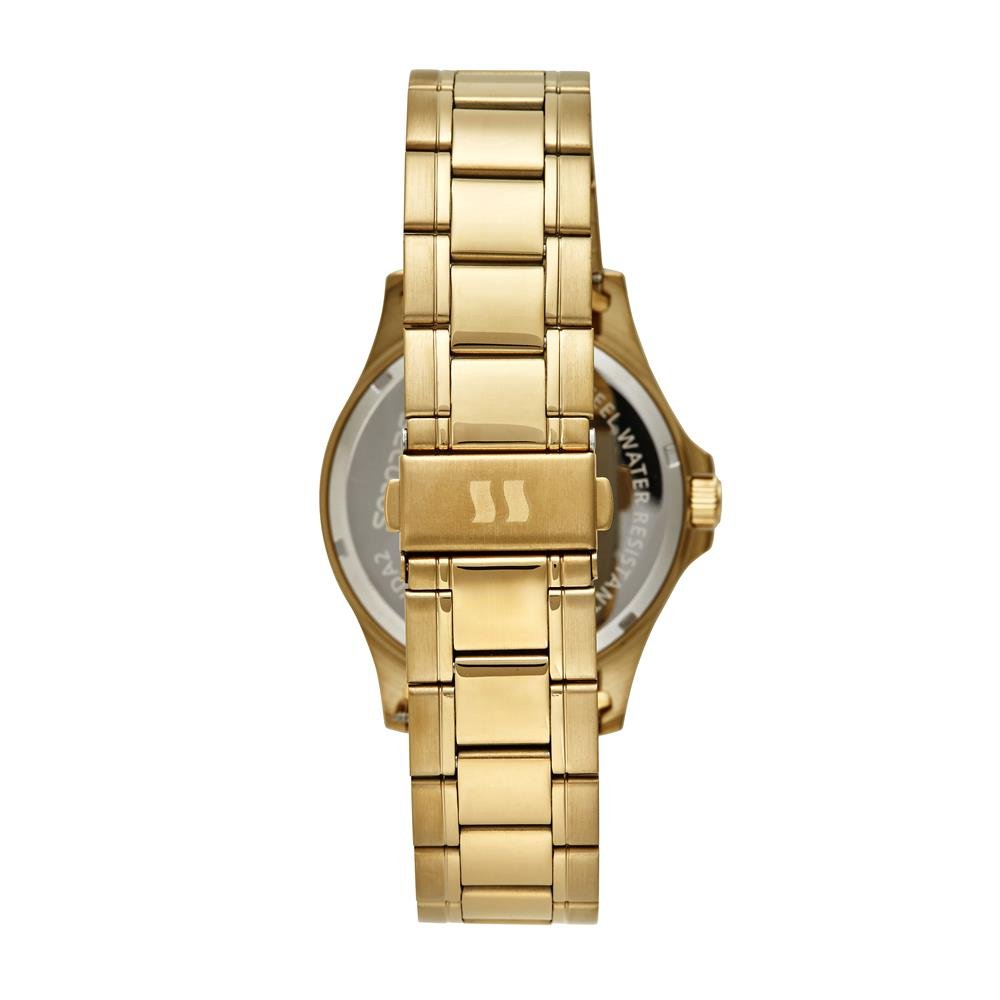 Relógio Seculus Masculino Ref: 23728gpsvda2 Casual Dourado Dourado 2