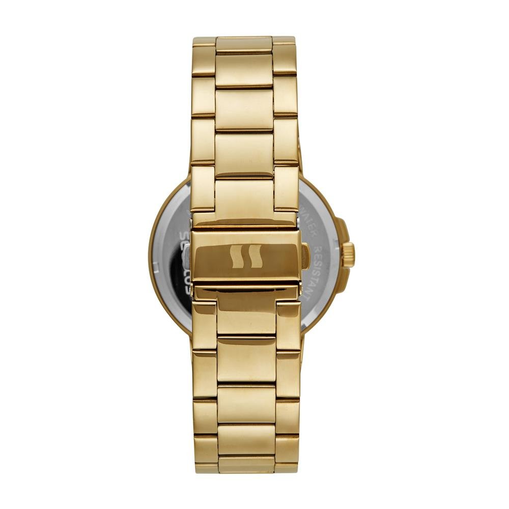 Relógio Seculus Masculino Ref: 23730gpsvda2 Casual Dourado Dourado 3
