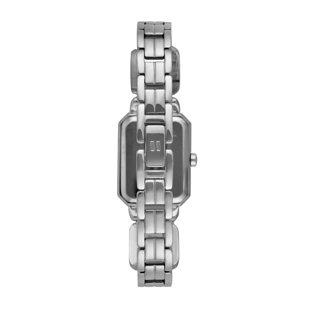 Relógio Seculus Feminino Ref: 23736l0svnb2 Retangular Bracelete Dourado Prata 2