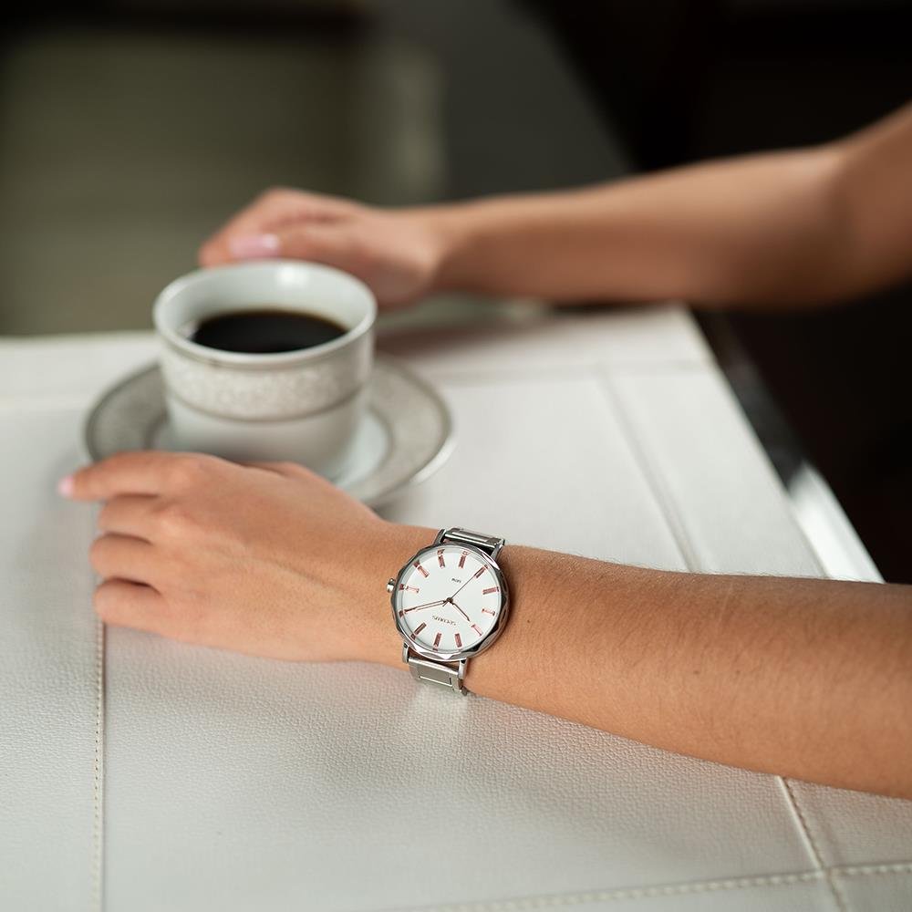 Relógio Seculus Feminino Ref: 77319l0svns2 Fashion Prateado Prata 4