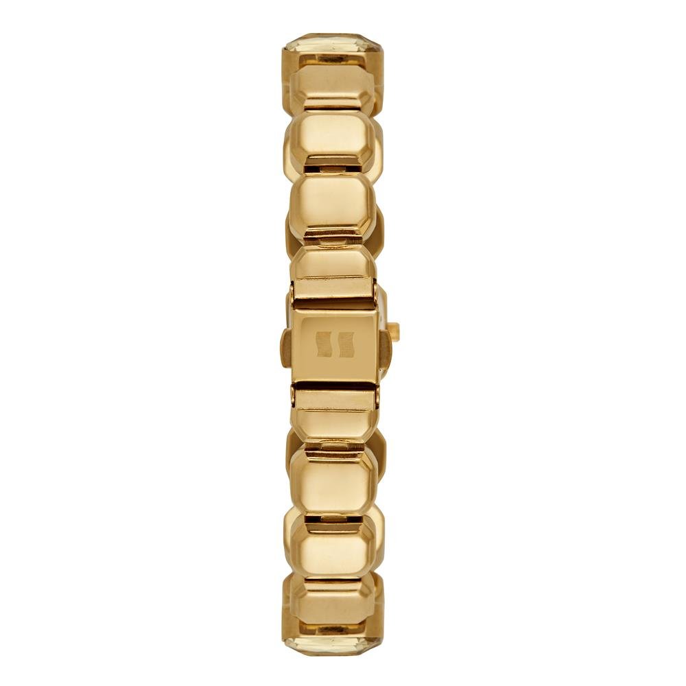 Relógio Seculus Feminino Ref: 77333lpsvdb1 Retangular Bracelete Dourado Dourado 2